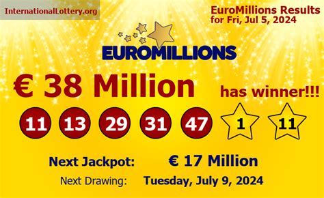 euro millions won|Latest EuroMillions Results .